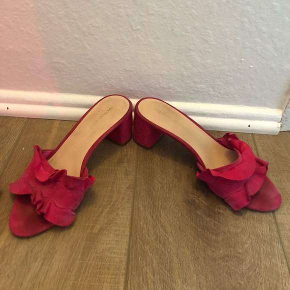 Pink Loeffler Randall Sandals with a little heel - Picture 4 of 4